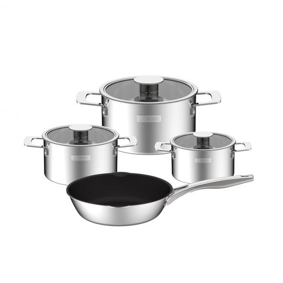 Bộ nồi Inox liền khối Elmich Hera EL-8136IN size 16, 18, 22, chảo 24cm Bộ nồi Inox liền khối Elmich Hera EL-8136IN size 16, 18, 22, chảo 24cm