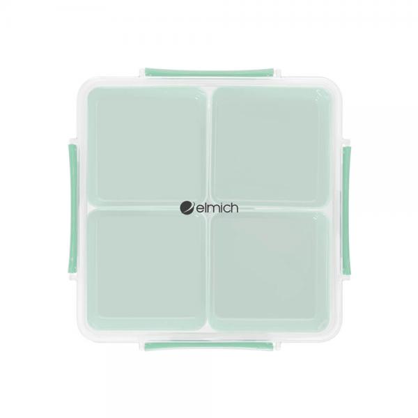 Hộp nhựa đa năng 4 ngăn rời Elmich màu xanh EL0754PG Hộp nhựa đa năng 4 ngăn rời Elmich màu xanh EL0754PG