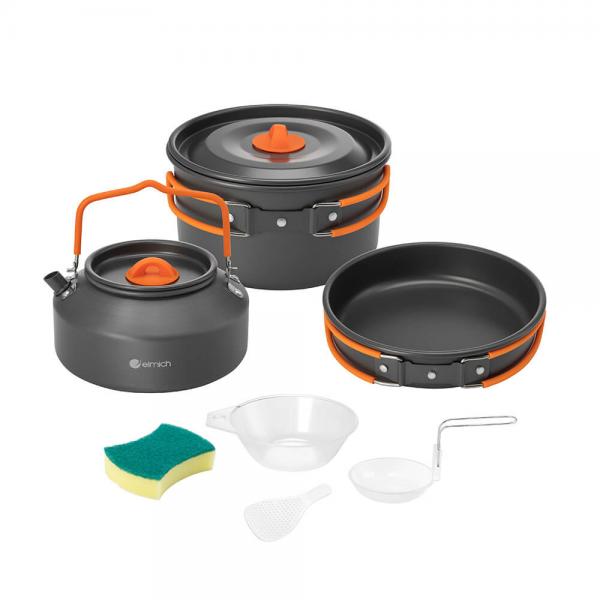 Bộ nồi dã ngoại 3 chiếc Elmich EL0264