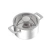 Bộ nồi Inox liền khối Elmich Hera EL-8134IN size 18, nồi hấp 22 chảo 20, chảo 26cm